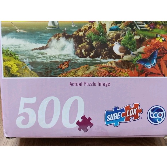 Sure-Lox Artist Series 500 Pc Jigsaw Puzzle Light Of Day New Sealed - Picture 5 of 14